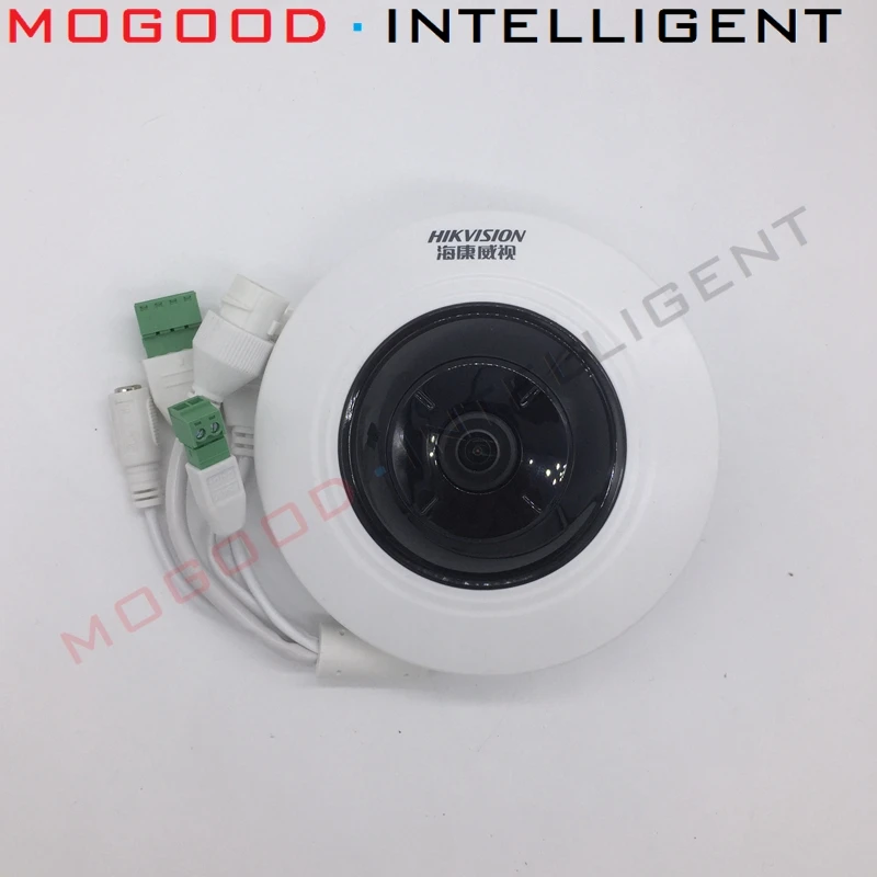 

HIKVISION DS-2CD3935FWD-IWS IP Camera 3MP Fisheye Camera Support EZVIZ Hik-Connect App Remote Control WiFi POE With IR 10M