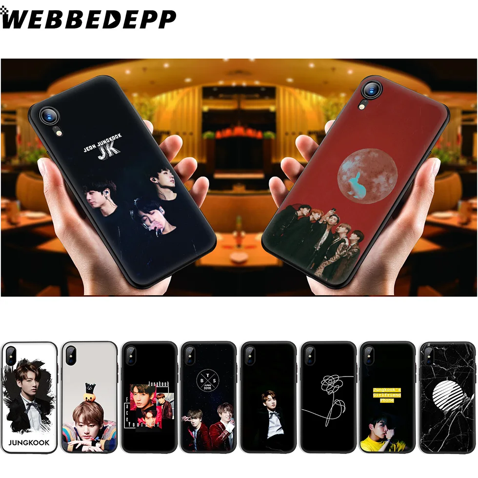 WEBBEDEPP Jungkook Kpop Soft Silicone Case for iPhone 11 Pro Xr Xs Max X or 10 8 7 6 6S Plus 5 5S SE Case 8 Plus
WEBBEDEPP Jungkook Kpop Soft Silicone Case for iPhone 11 Pro Xr Xs Max X or 10 8 7 6 6S Plus 5 5S SE Case 8 Plus