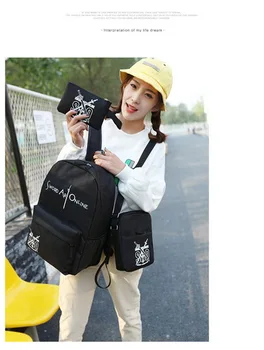 by dhl or ems 10pcs Womens Man Luminous Black Backpacks Canvas School Book Bags Computer Backpack women student bag
by dhl or ems 10pcs Womens Man Luminous Black Backpacks Canvas School Book Bags Computer Backpack women student bag