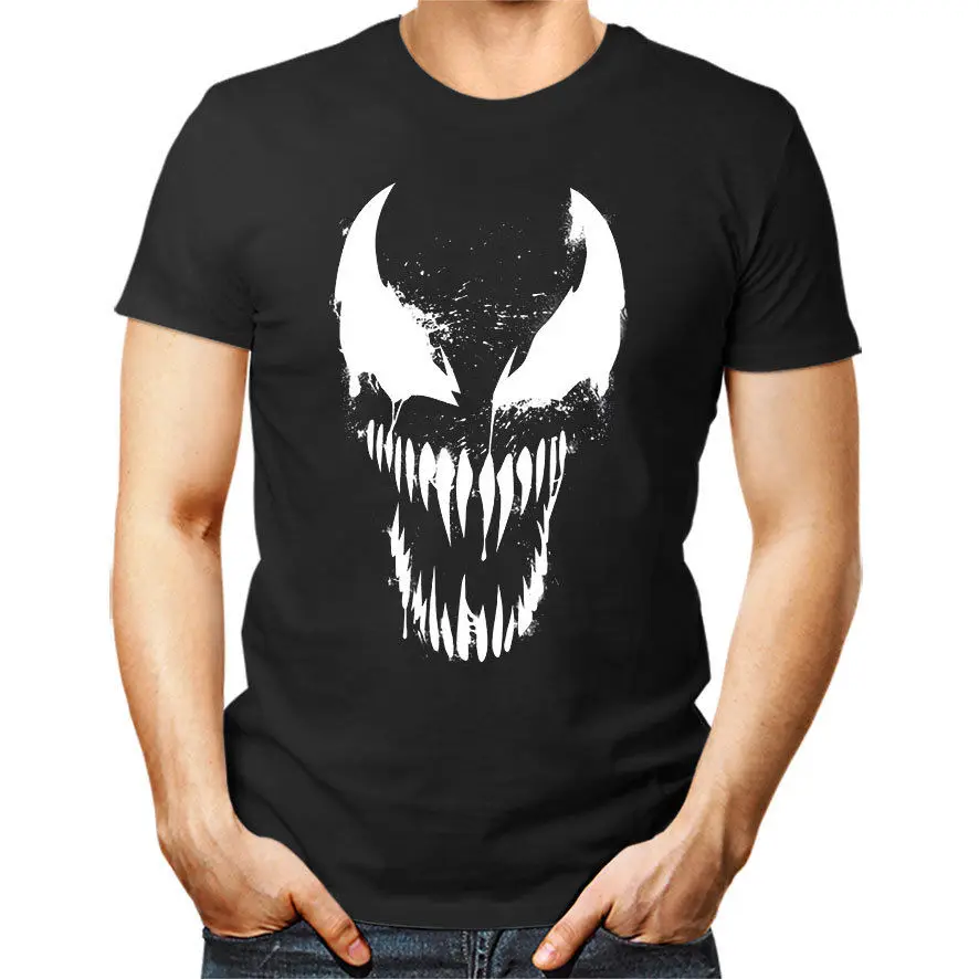 VENOM-унисекс футболка Женщины Мужчины подарок тройник фильм Человек-паук страшный