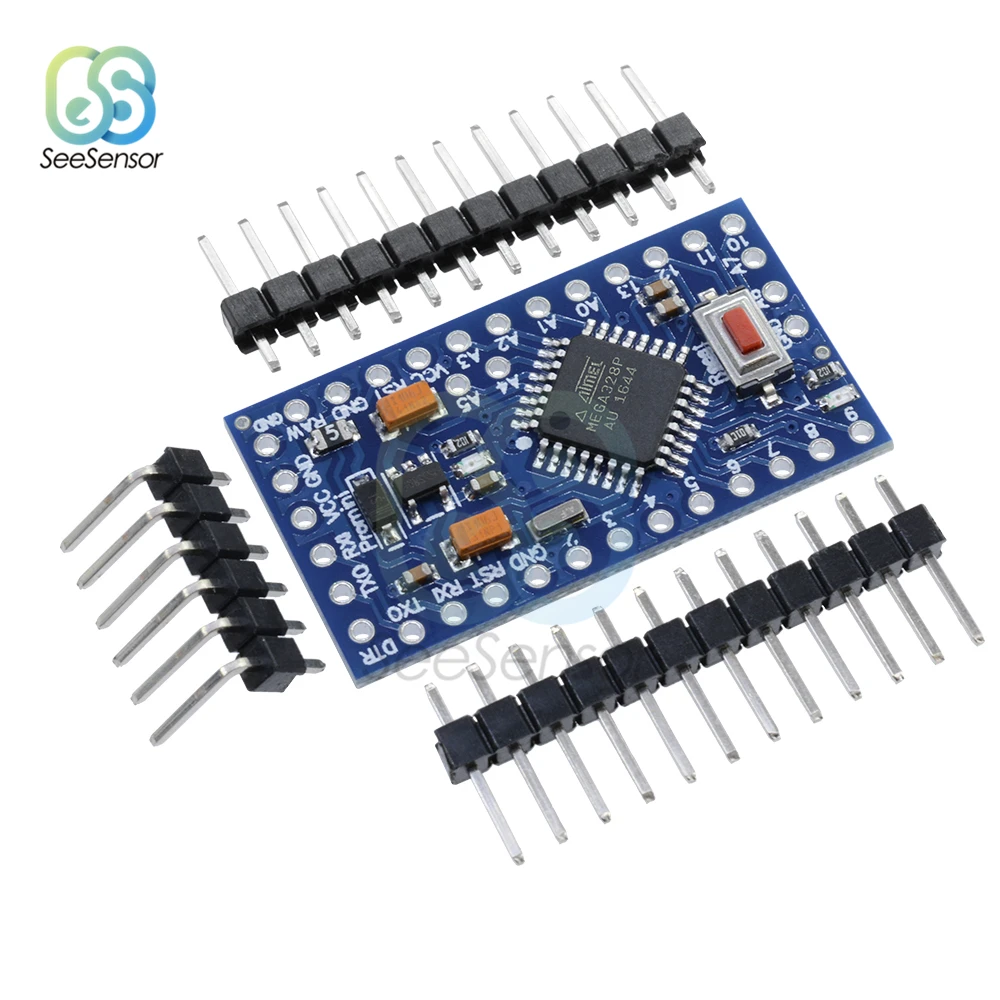 Pro Mini Atmega328 3.3V 8Mhz Board Module Replace ATmega128 For Arduino Compatible Nano ATMEGA328P-AU Module
Pro Mini Atmega328 3.3V 8Mhz Board Module Replace ATmega128 For Arduino Compatible Nano ATMEGA328P-AU Module