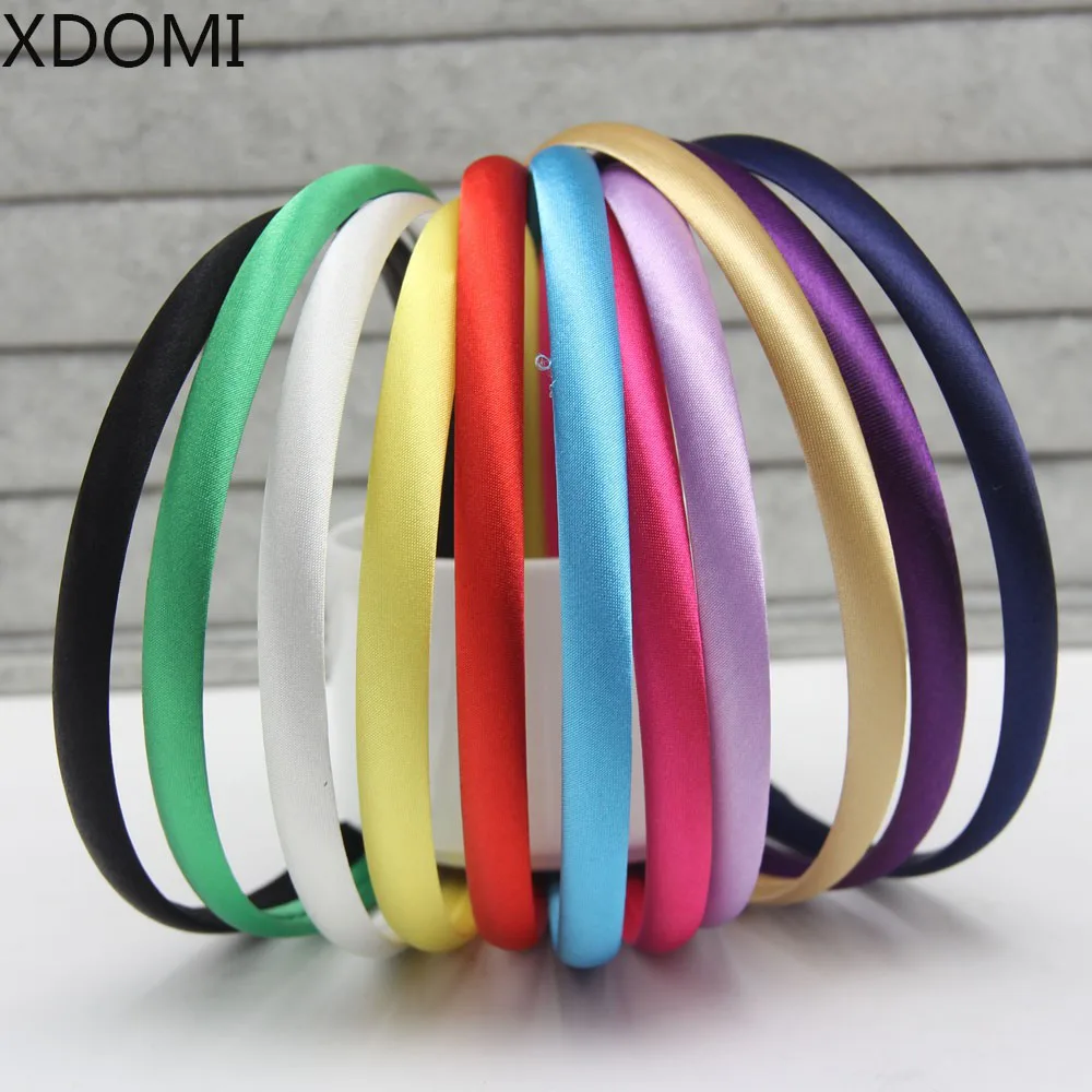 2016 Girls 1CM Color Satin Covered Resin Hairbands Ribbon Covered Kids Headbands Children Hair Accessory 5pcs/lot 28colors
2016 Girls 1CM Color Satin Covered Resin Hairbands Ribbon Covered Kids Headbands Children Hair Accessory 5pcs/lot 28colors