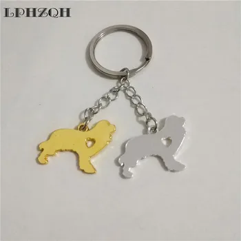 LPHZQH King Charles Spaniel Golden Retriever Dog Keychain Women Bag Pendant Accessory Gift Car Keyring Jewelry Gold Color
LPHZQH King Charles Spaniel Golden Retriever Dog Keychain Women Bag Pendant Accessory Gift Car Keyring Jewelry Gold Color