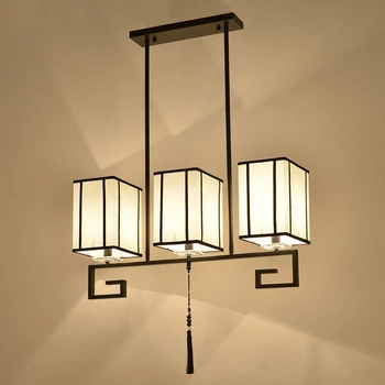 Pendant Lights New Chinese restaurant three teahouse Chinese fabric study lamp ZL451
Pendant Lights New Chinese restaurant three teahouse Chinese fabric study lamp ZL451