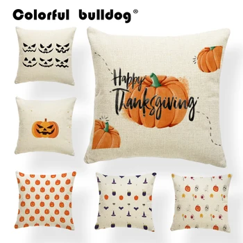Fashion Halloween Pillowcase Big Pumpkin Grimace Orange Lantern Sorcerer Magic Wand 45X45Cm Polyester Decorative Cushion Pillow
Fashion Halloween Pillowcase Big Pumpkin Grimace Orange Lantern Sorcerer Magic Wand 45X45Cm Polyester Decorative Cushion Pillow