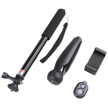 10 Pack 6 in 1 Aluminum Alloy Bluetooth Extendable Telescopic Selfie Stick Mini Tripod Kit for GoPor Xiao Yi Mobile Phone
10 Pack 6 in 1 Aluminum Alloy Bluetooth Extendable Telescopic Selfie Stick Mini Tripod Kit for GoPor Xiao Yi Mobile Phone
