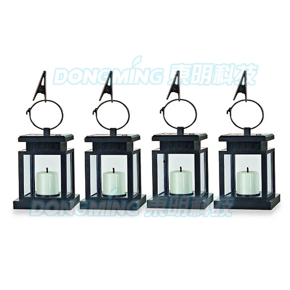 Vintage solar powered light waterproof hanging umbrella tree lantern clamp beach pavilion garden yard lawn led candle | Освещение