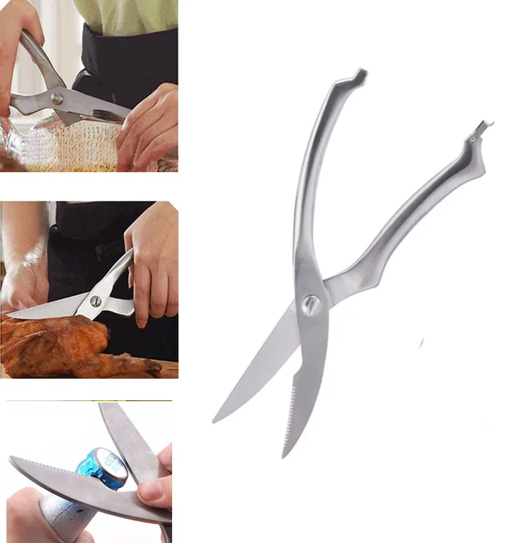 10'' Heavy duty Stainless shear Fish Duck Poultry Chicken Bone Cook Tool Gadget cut scissor Cutter Steel Kitchen
10'' Heavy duty Stainless shear Fish Duck Poultry Chicken Bone Cook Tool Gadget cut scissor Cutter Steel Kitchen