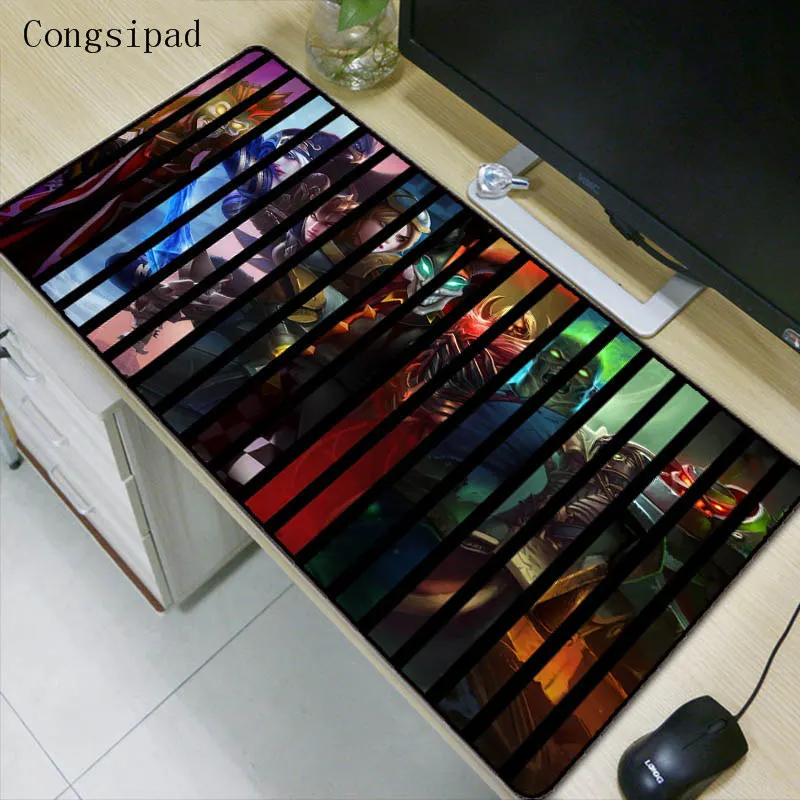 Congsipad 90X40CM DOTA2 Speed Locking Edge Large Natural Rubber Gaming Mouse Pad Waterproof Game Desk Mousepad Mat for CSGO LOL
Congsipad 90X40CM DOTA2 Speed Locking Edge Large Natural Rubber Gaming Mouse Pad Waterproof Game Desk Mousepad Mat for CSGO LOL