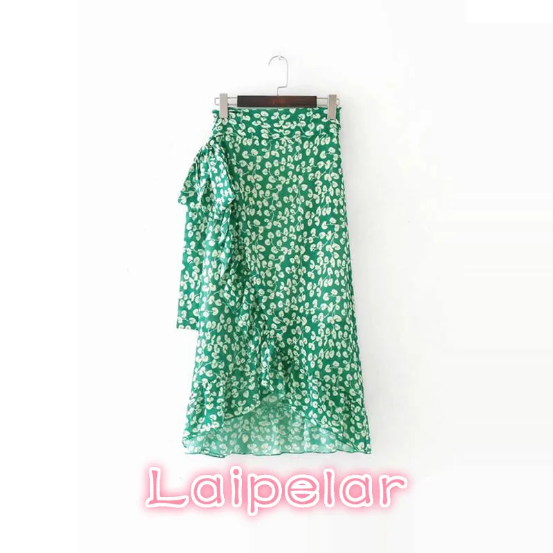 Ruffle wrap floral skirts womens sash tie up beach summer skirt asymmetric high waist korean streetwear long skirt femme
Ruffle wrap floral skirts womens sash tie up beach summer skirt asymmetric high waist korean streetwear long skirt femme