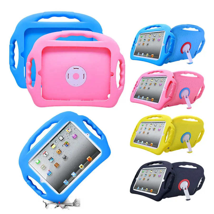 For Apple iPad 6 Air 2 Shockproof Case Kids Children Handle Stand Cover Soft Silicone Tablet Protective Case for iPad 9.7"
For Apple iPad 6 Air 2 Shockproof Case Kids Children Handle Stand Cover Soft Silicone Tablet Protective Case for iPad 9.7"