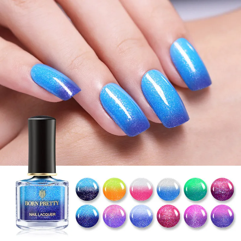 6ml Nail Polish Temperature Color Changing Varnish Lacquer Shining Colorful Nail Art Polish Liquid OR88
6ml Nail Polish Temperature Color Changing Varnish Lacquer Shining Colorful Nail Art Polish Liquid OR88