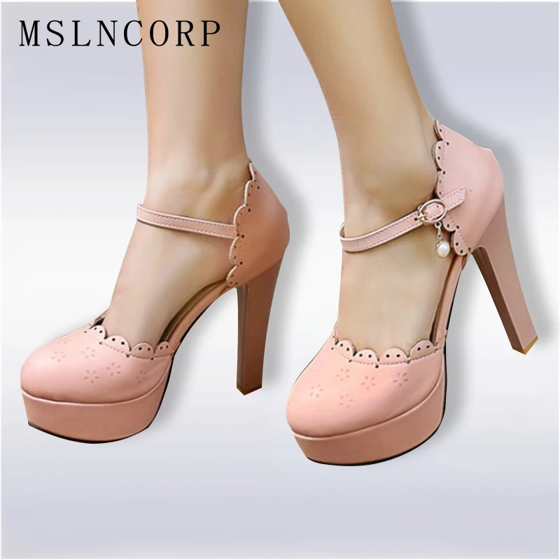 Plus Size 34-46 HOT Selling Women Pumps Sexy Platform High Heels Pearls Ankle Strap Sandals Summer Ladies Party Wedding Shoes
Plus Size 34-46 HOT Selling Women Pumps Sexy Platform High Heels Pearls Ankle Strap Sandals Summer Ladies Party Wedding Shoes