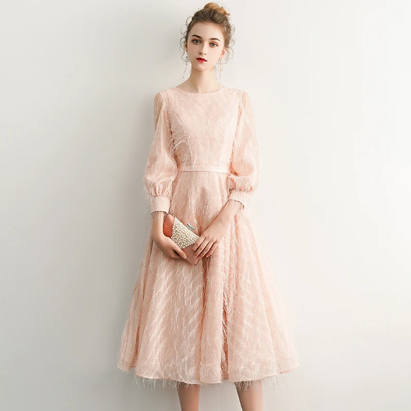 Robe de Soiree Courte Pink Vintage Lace Evening Dress Short 2019 Evening Party Dresses with Sashes Vestido de Festa LYFY13
Robe de Soiree Courte Pink Vintage Lace Evening Dress Short 2019 Evening Party Dresses with Sashes Vestido de Festa LYFY13
