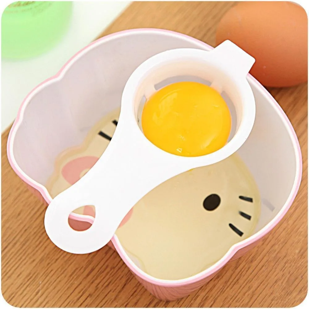 High Quality Household Plastic White Egg Yolk Separator Eco Friendly PP Food Grade Material Egg Separator Divider Holder Tools
High Quality Household Plastic White Egg Yolk Separator Eco Friendly PP Food Grade Material Egg Separator Divider Holder Tools