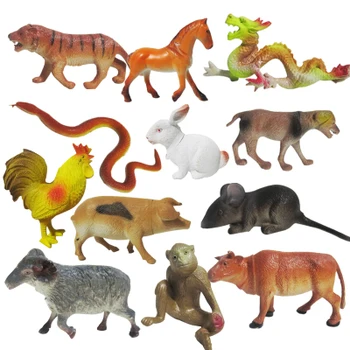 set zodiac animal Model Model simulation animal model rubber farm teaching dinosaur plastic suit camel solid model toys Ornament
set zodiac animal Model Model simulation animal model rubber farm teaching dinosaur plastic suit camel solid model toys Ornament