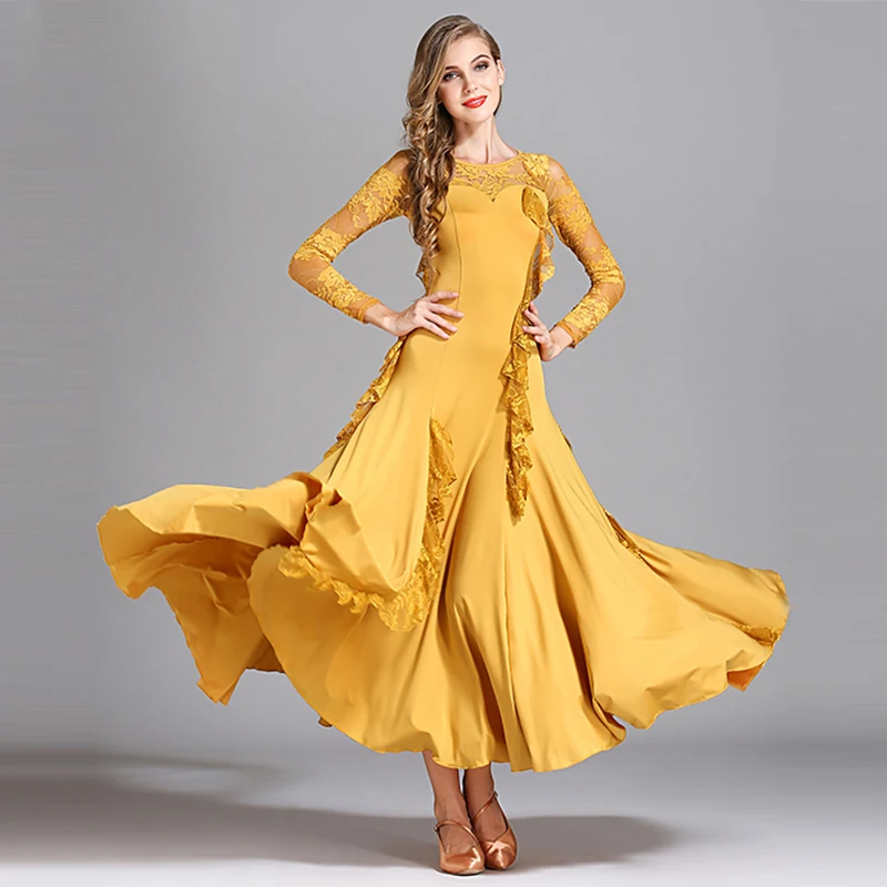 Ballroom Dance Dresses Long Sleeve Lace Women Flamenco Dress Modern Dancer Ballroom Dancing Clothes Performance Wear DNV10177
Ballroom Dance Dresses Long Sleeve Lace Women Flamenco Dress Modern Dancer Ballroom Dancing Clothes Performance Wear DNV10177