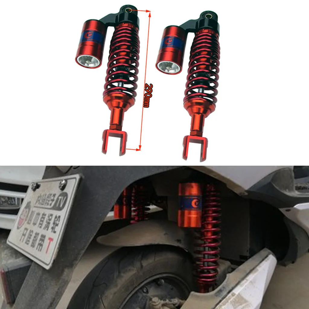 Universal 250-320mm CNC Motorcycle Nitrogen Air Shock Absorber Rear Suspension For Motor Scooter ATV Quad Electric car
Universal 250-320mm CNC Motorcycle Nitrogen Air Shock Absorber Rear Suspension For Motor Scooter ATV Quad Electric car