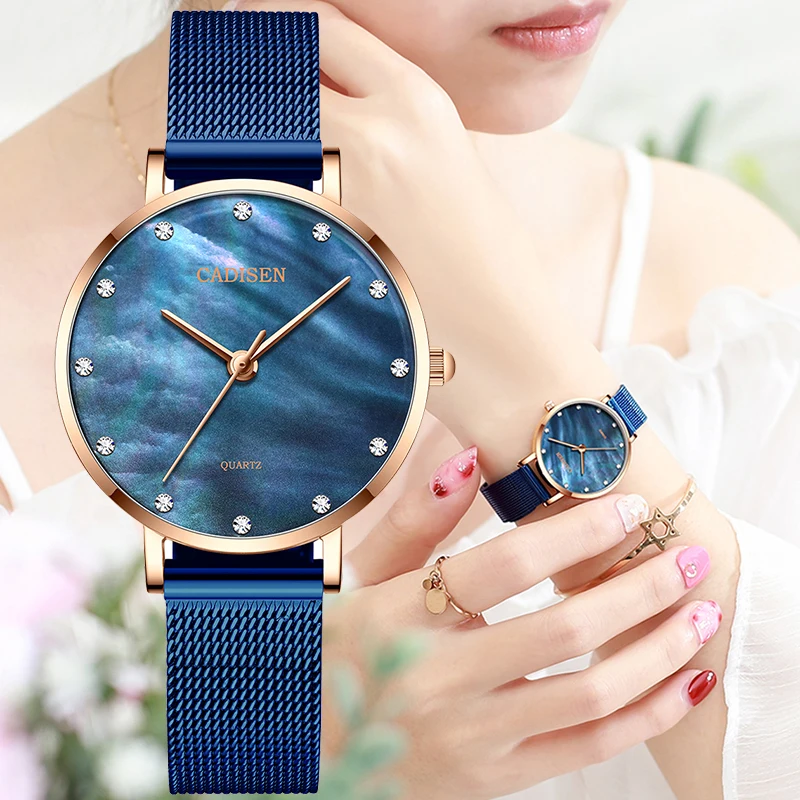 CADISEN women watches top for woman luxury brand stainless steel Sport Quartz watch waterproof Bracelet watch relogio feminino
CADISEN women watches top for woman luxury brand stainless steel Sport Quartz watch waterproof Bracelet watch relogio feminino