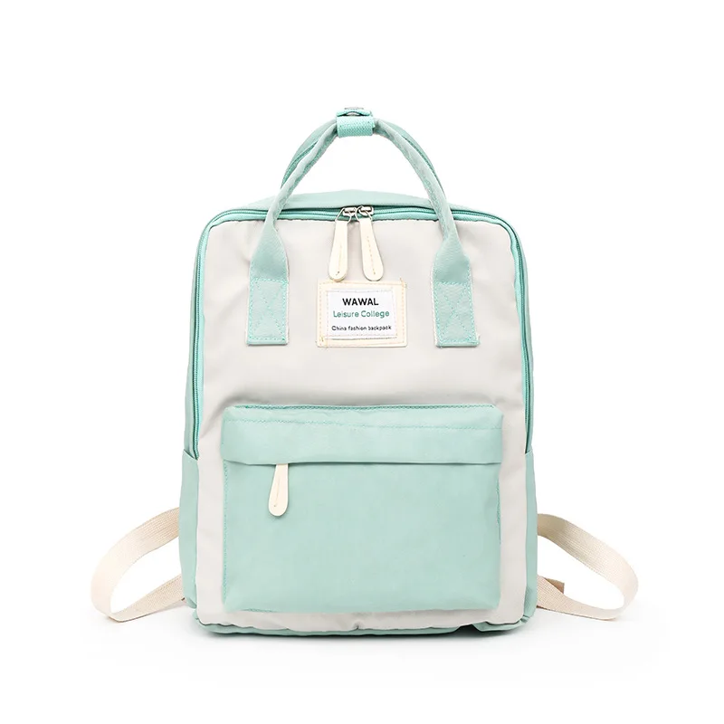 2019 New Fashion Multi-function Girl Small Fresh Patchwork Student Bag Canvas Travel Backpack Women Laptop Bag
2019 New Fashion Multi-function Girl Small Fresh Patchwork Student Bag Canvas Travel Backpack Women Laptop Bag