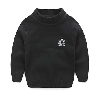 Casual Knit Boys Sweaters Solid Long Sleeve Pullover Cotton Warm Winter Sweater Embroidery Boys Clothes 1-7T Children Clothing
Casual Knit Boys Sweaters Solid Long Sleeve Pullover Cotton Warm Winter Sweater Embroidery Boys Clothes 1-7T Children Clothing