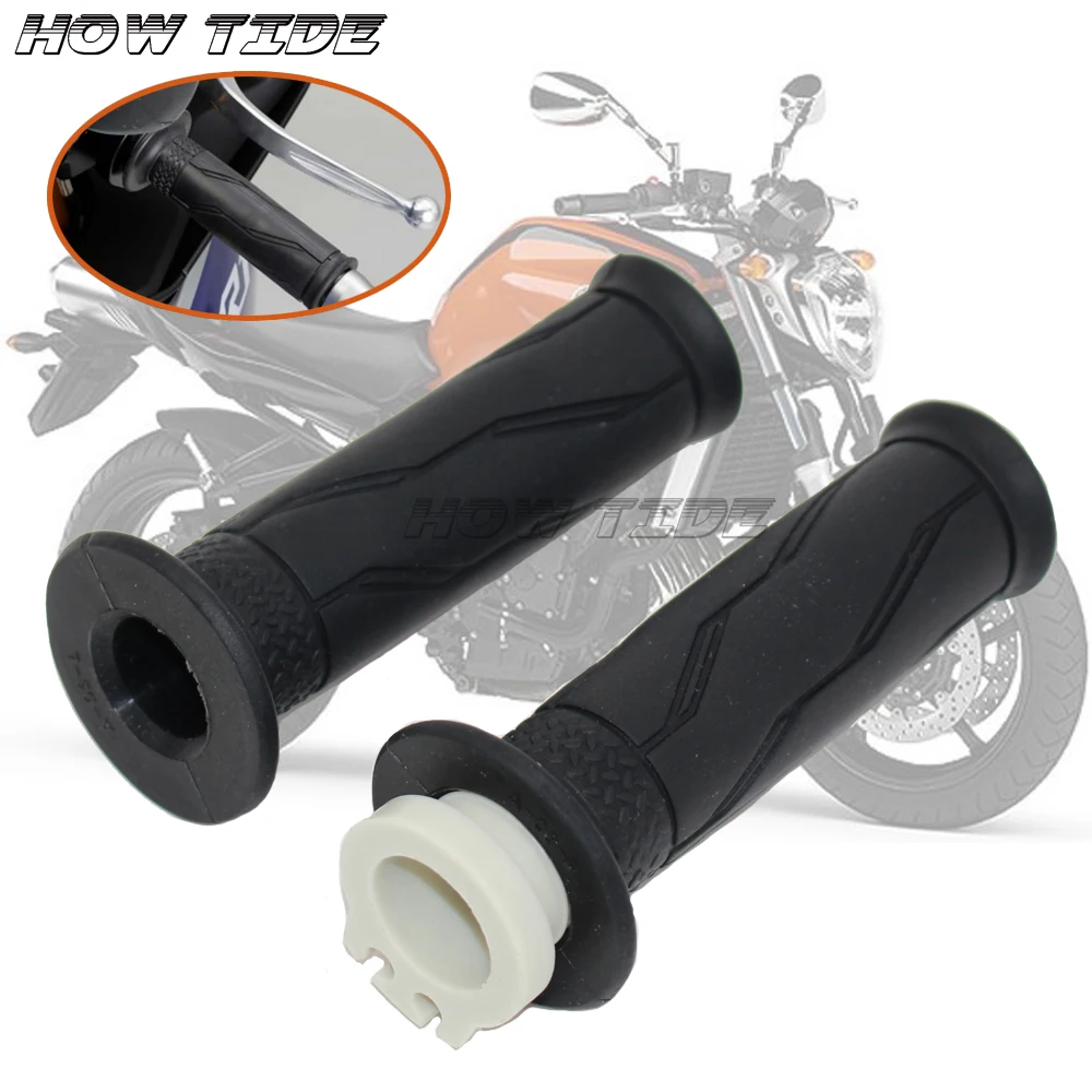 For YAMAHA FZ6 FAZER FZ6R FZ8 FZ1 FAZER Anti-Skid Comfortable Black Rubber Handlebars Grips Mountain Bike Handle Bar Accessorie
For YAMAHA FZ6 FAZER FZ6R FZ8 FZ1 FAZER Anti-Skid Comfortable Black Rubber Handlebars Grips Mountain Bike Handle Bar Accessorie