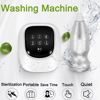 Portable Ultrasonic Mini Clothes Washing Machine Smart Control Ultrasonic Sterilization Cleaning Device for Fruits Vegetables
Portable Ultrasonic Mini Clothes Washing Machine Smart Control Ultrasonic Sterilization Cleaning Device for Fruits Vegetables