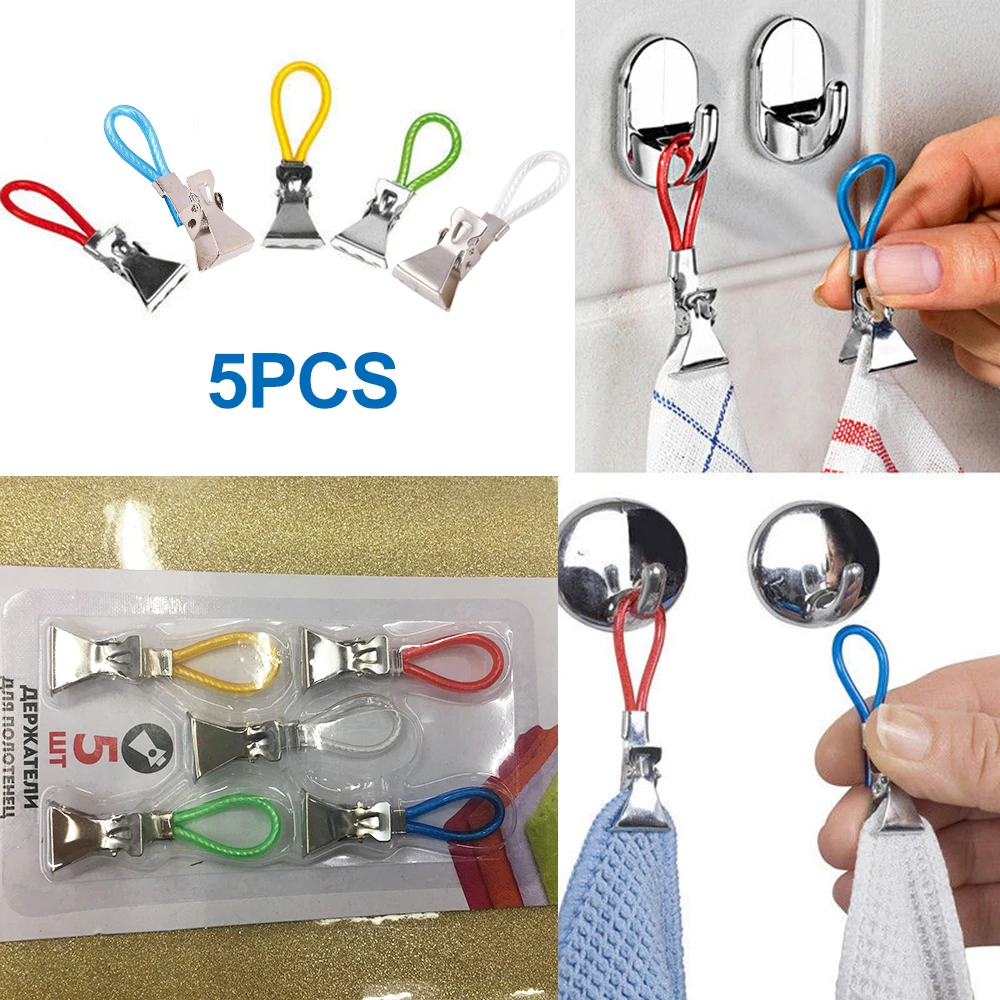 10pc Tea Towel Hanging Clips Metal Clip on Hooks Loops Hand Towel Hangers Hanging Clothes Pegs Clips for Kitchen Bathroom Beach
10pc Tea Towel Hanging Clips Metal Clip on Hooks Loops Hand Towel Hangers Hanging Clothes Pegs Clips for Kitchen Bathroom Beach