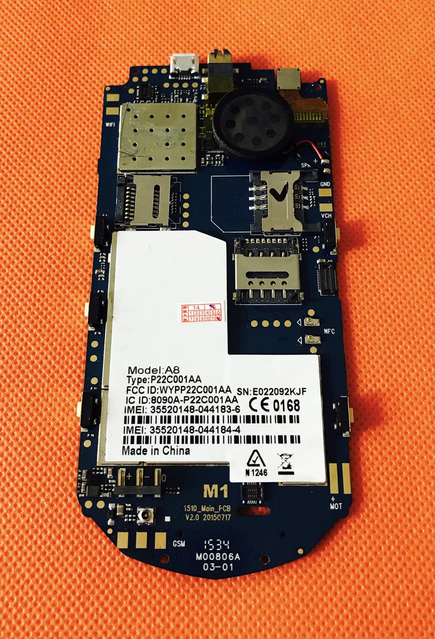 Original mainboard 512M RAM+4G ROM Motherboard for A8 IP68 Rugged Phone 4.0'' MTK6572 Dual Core 800 x 480 Free shipping
Original mainboard 512M RAM+4G ROM Motherboard for A8 IP68 Rugged Phone 4.0'' MTK6572 Dual Core 800 x 480 Free shipping