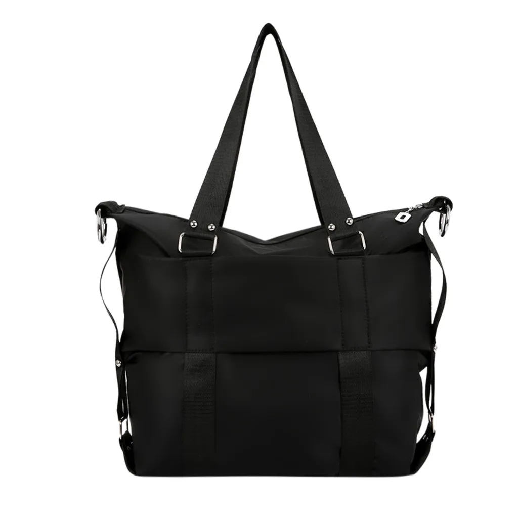 Waterproof Large Capacity Oxford Cloth Ladies Shoulder Bag Solid Black Messenger Bag Womens Handbags 2019 Bolsa de senhora
Waterproof Large Capacity Oxford Cloth Ladies Shoulder Bag Solid Black Messenger Bag Womens Handbags 2019 Bolsa de senhora