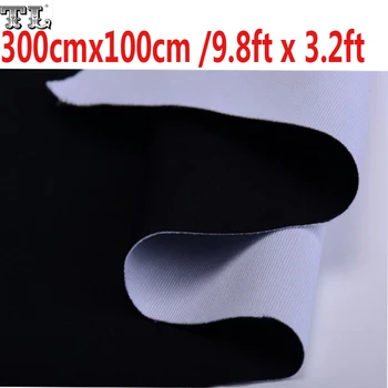 3x1M Double 2 Face Fabric 9.8ft x 3.2ft Background Green&Blue Black&White Cotton Chroma key Muslin Screen Backdrops material
3x1M Double 2 Face Fabric 9.8ft x 3.2ft Background Green&Blue Black&White Cotton Chroma key Muslin Screen Backdrops material