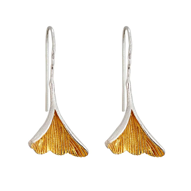 VOJEFEN Ginkgo Leaf Earring 925 Sterling Silver Hook Earrings - Simple, Stylish Dangle Earring&Trendy Nickel Free Earring
VOJEFEN Ginkgo Leaf Earring 925 Sterling Silver Hook Earrings - Simple, Stylish Dangle Earring&Trendy Nickel Free Earring
