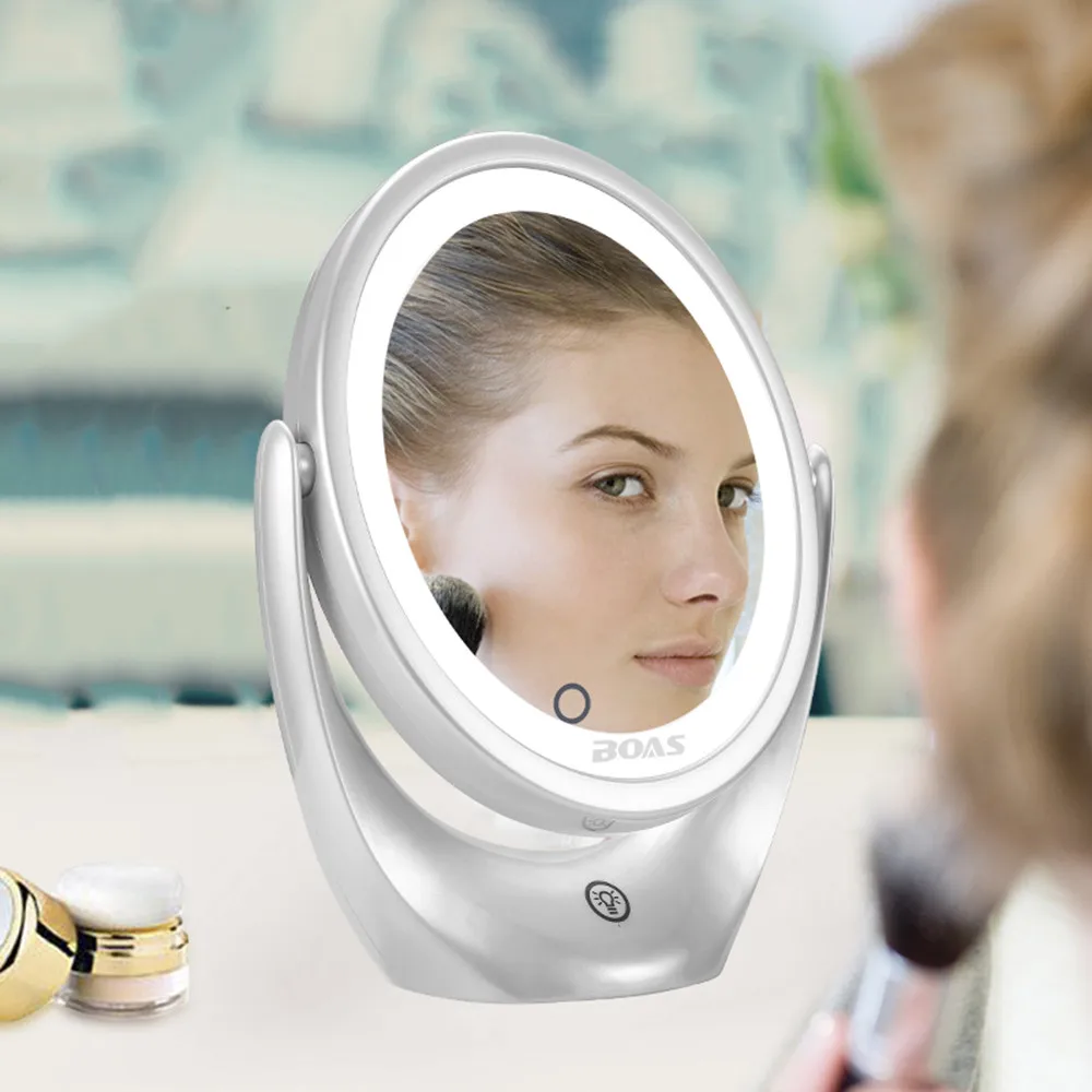 LED Makeup mirror light Portable Cosmetic espejo de maquillaje backlit mirror espelho With Light 5x Magnifying vanity mirror #68
LED Makeup mirror light Portable Cosmetic espejo de maquillaje backlit mirror espelho With Light 5x Magnifying vanity mirror #68