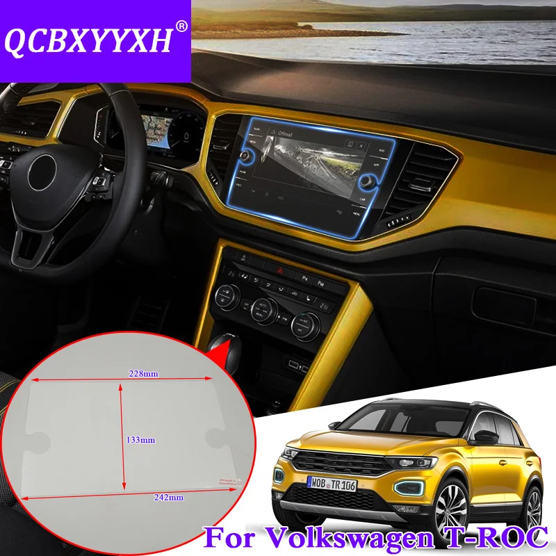 QCBXYYXH For Volkswagen T-ROC 2018 Car Styling GPS Navigation Screen Glass Protective Film Dashboard Display Protective Film
QCBXYYXH For Volkswagen T-ROC 2018 Car Styling GPS Navigation Screen Glass Protective Film Dashboard Display Protective Film