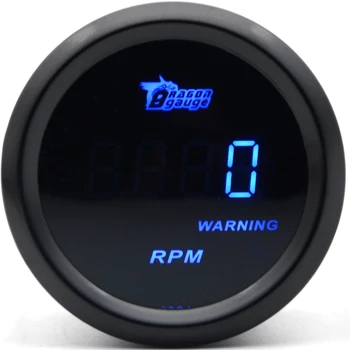 DRAGON GAUGE 2'' 52MM Tachometer RPM Gauge 4 6 8 Cylinder Black Color Digital Blue Led
DRAGON GAUGE 2'' 52MM Tachometer RPM Gauge 4 6 8 Cylinder Black Color Digital Blue Led
