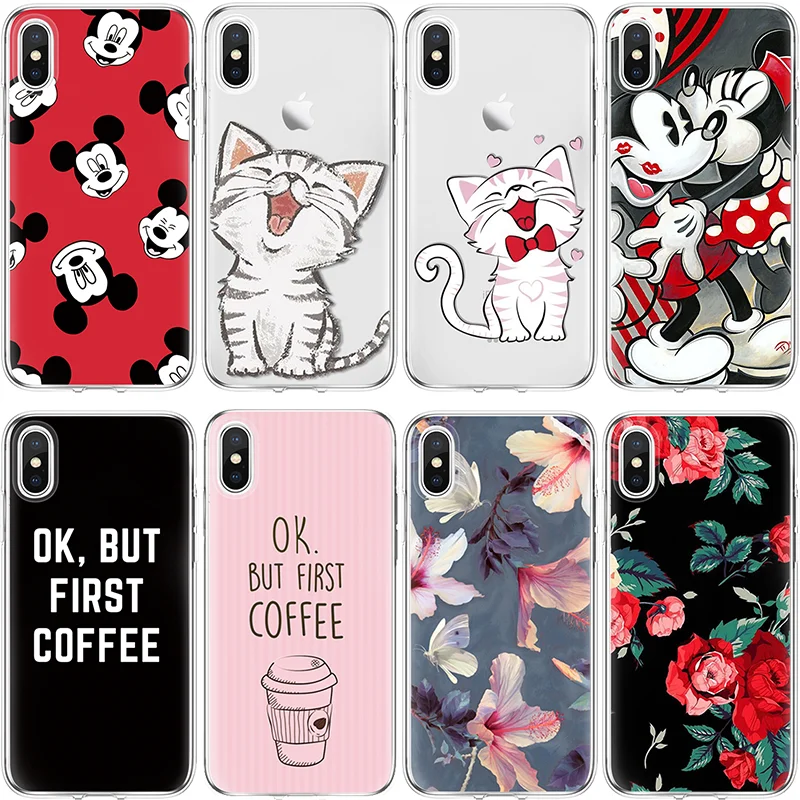 Phone Case For iPhone X XS Max XR 5 SE 6 6s S 8 7 Plus TPU Coque For LG G3 G4 G5 G6 G7 K4 K5 K8 2017 2018 Cat Flower Cover Funda
Phone Case For iPhone X XS Max XR 5 SE 6 6s S 8 7 Plus TPU Coque For LG G3 G4 G5 G6 G7 K4 K5 K8 2017 2018 Cat Flower Cover Funda