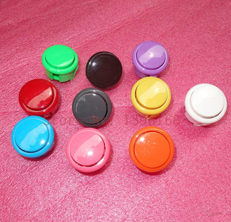 50 pcs Arcade Durable Push Button OEM 30mm or 24 mm push button copy sanwa push button DIY Arcade fighting game kit
50 pcs Arcade Durable Push Button OEM 30mm or 24 mm push button copy sanwa push button DIY Arcade fighting game kit