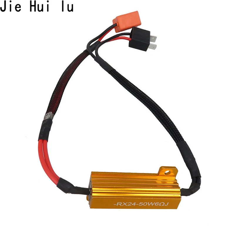 1Pcs H7 Headlight Load Resistor Fog Lamps Decoder LED Canbus Connection Resistance Line LED Fog Lights Resistor
1Pcs H7 Headlight Load Resistor Fog Lamps Decoder LED Canbus Connection Resistance Line LED Fog Lights Resistor