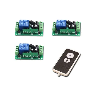 Wireless Remote Control Switch RF Remote Switch Wireless Remote Plug DC 9V 12V 24V Receiver Transmitter 315Mhz/433Mhz
Wireless Remote Control Switch RF Remote Switch Wireless Remote Plug DC 9V 12V 24V Receiver Transmitter 315Mhz/433Mhz