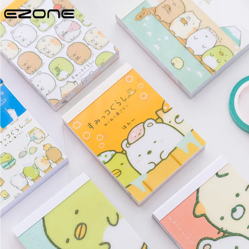 EZONE Cute Cartoon Animals Memo Pad Printed Kawaii Bear Notebook With Colorful Pages Traveleer Diary School Office Supply Random
EZONE Cute Cartoon Animals Memo Pad Printed Kawaii Bear Notebook With Colorful Pages Traveleer Diary School Office Supply Random