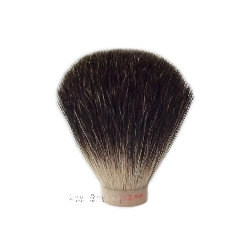 Black Pure Badger Hair Barber Shaving Brush Head (Knot size 20/21/22mm) for DIY Beard Shaver
Black Pure Badger Hair Barber Shaving Brush Head (Knot size 20/21/22mm) for DIY Beard Shaver