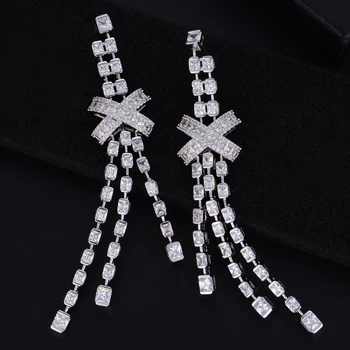 missvikki Brand Paved Full AAA Cubic Zirconia Pendant Earrings for Women Bridal Wedding Appointment Anniversary Jewelry
missvikki Brand Paved Full AAA Cubic Zirconia Pendant Earrings for Women Bridal Wedding Appointment Anniversary Jewelry