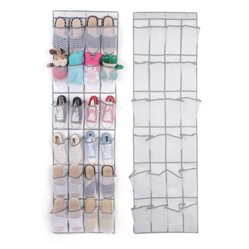 24 Gridds Non-woven Storage Bag Household Function Door Back Mesh Hanging Organizers Bag for Shoes Sundries Storage
24 Gridds Non-woven Storage Bag Household Function Door Back Mesh Hanging Organizers Bag for Shoes Sundries Storage