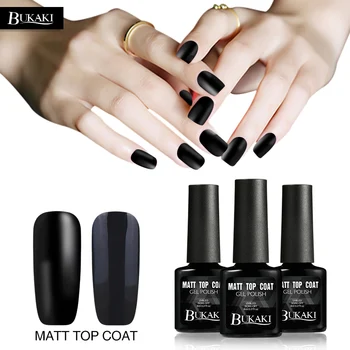 BUKAKI 1pcs Matte Top Coat Uv Nail Gel Polish Finish Top Coat Gel Lacquer No Wipe Soak Off Gel Varnish Nail Art
BUKAKI 1pcs Matte Top Coat Uv Nail Gel Polish Finish Top Coat Gel Lacquer No Wipe Soak Off Gel Varnish Nail Art