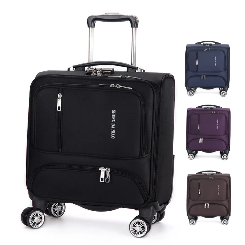New business trolley case, waterproof Oxford cloth universal wheel boarding Luggage bagsmall trolley boxstorage travel bag18inch
New business trolley case, waterproof Oxford cloth universal wheel boarding Luggage bagsmall trolley boxstorage travel bag18inch