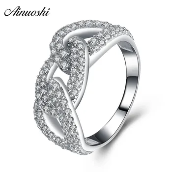 AINUOSHI Fashion 925 Sterling Silver Women Wedding Hallow Ring Engagement Anniversary Geometry Bridal Ring Anniversary Jewelry
AINUOSHI Fashion 925 Sterling Silver Women Wedding Hallow Ring Engagement Anniversary Geometry Bridal Ring Anniversary Jewelry