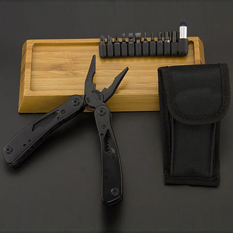 Motor Multi-function Pliers Tool Kit set Nylon Pouch Nice Combination Stainless Steel Folding Knife Pliers For Camping Household
Motor Multi-function Pliers Tool Kit set Nylon Pouch Nice Combination Stainless Steel Folding Knife Pliers For Camping Household