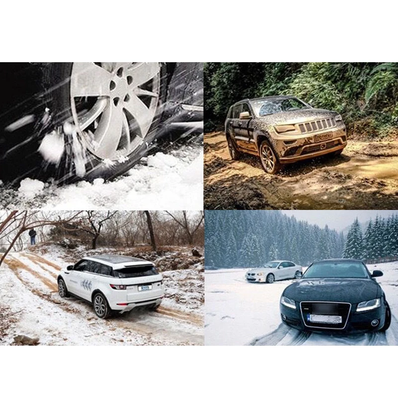 10pcs Lot Car Universal Mini Plastic Winter Tyres wheels Snow Chains For CarsSuv Car-Styling Anti-Skid Autocross Outdoor (7)