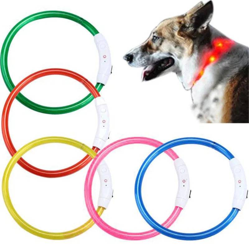 Pet Dog Cat Rechargeable USB Waterproof LED Light Pet Safety Collars Flashing Glow Pet Colla Luminous Dog Collar K3
Pet Dog Cat Rechargeable USB Waterproof LED Light Pet Safety Collars Flashing Glow Pet Colla Luminous Dog Collar K3