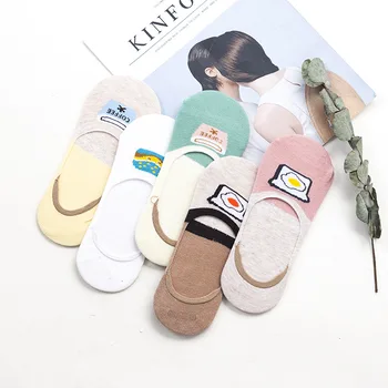 Cute Cartoon Slippers Socks Women Invisible Cotton Kawaii Short Socks No Show Non-Slip for Female Ladies with Silicone Moomin
Cute Cartoon Slippers Socks Women Invisible Cotton Kawaii Short Socks No Show Non-Slip for Female Ladies with Silicone Moomin